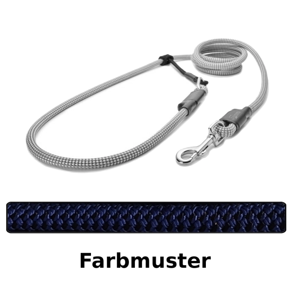 EASYLONG Hundeleine - M - 4m - dunkelblau EASYLONG Hundeleine - M - 4m - dunkelblau